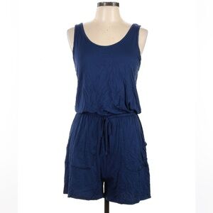 Reoria size medium navy romper with drawstring